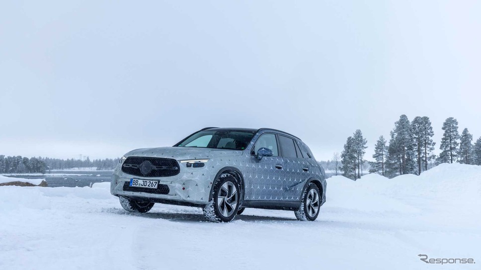 メルセデスベンツ GLC 次期型のプロトタイプ