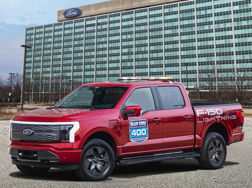 フォード F-150 ライトニングのNASCARペースカー仕様