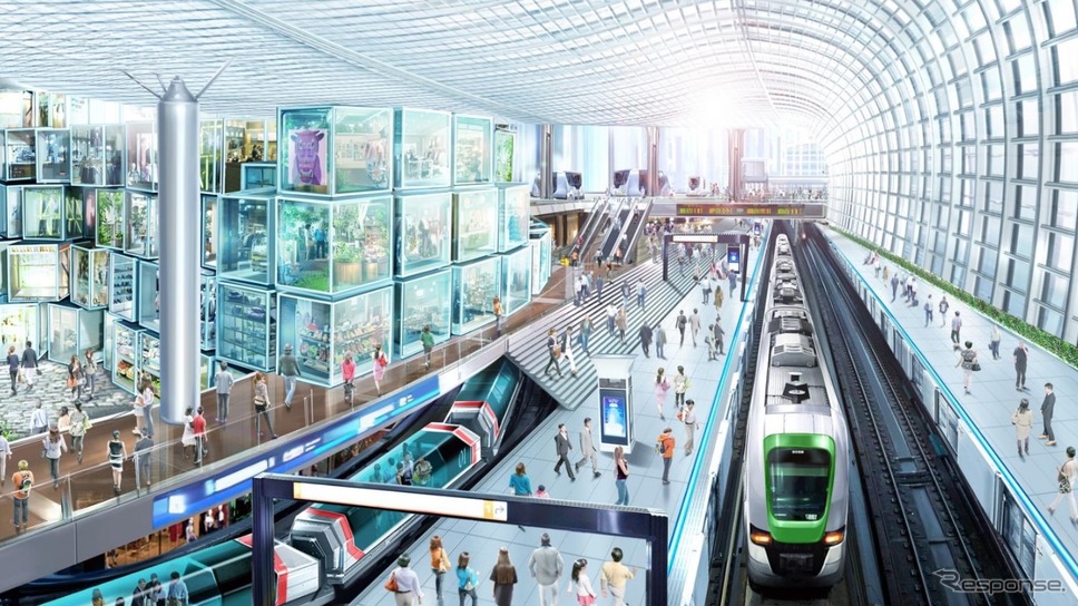 大阪メトロ夢洲駅建設案