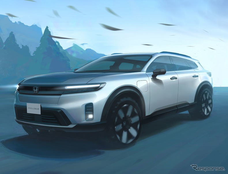 ホンダ・プロローグ のスケッチ