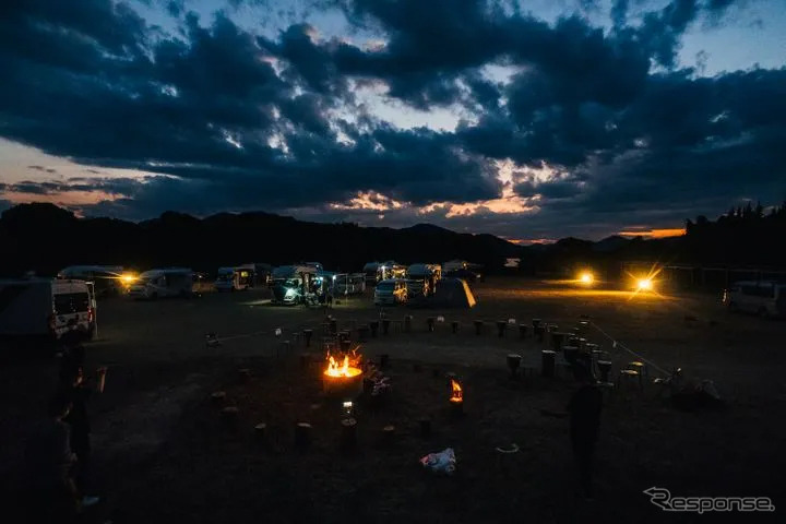 広島県三原市 佐木島での車中泊／バンライフイベント（2021年）