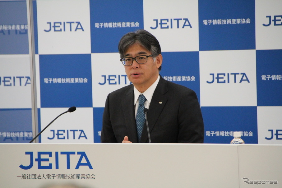 電子情報技術産業協会の時田隆仁会長