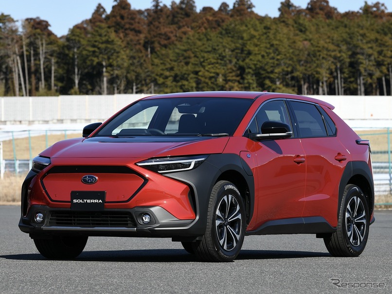 スバルのEV、ソルテラ