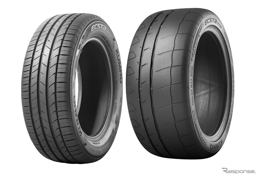 クムホ ECSTA HS52（左）とECSTA V730（右）