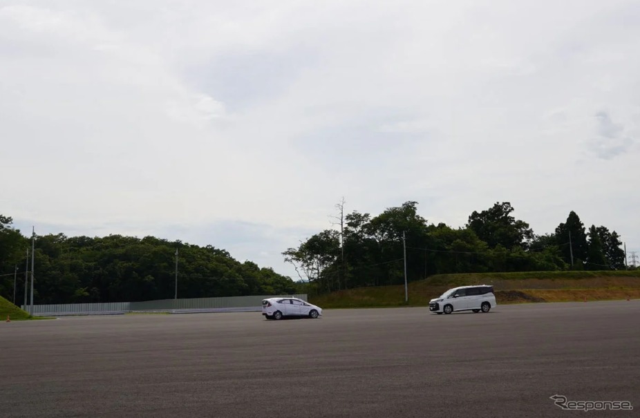 新設したADAS試験路