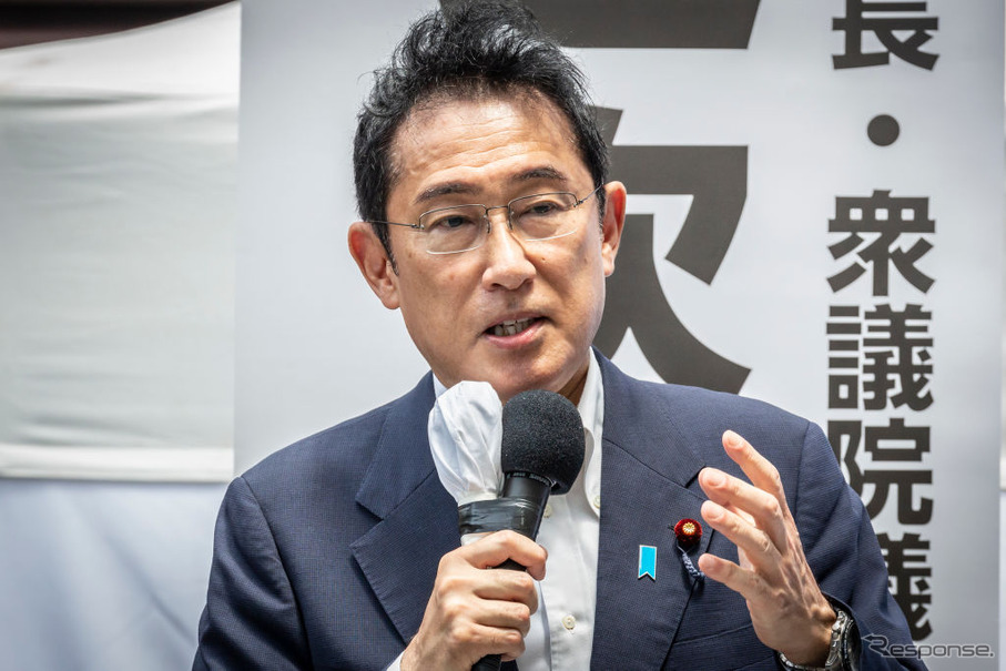 参院選候補者を応援する岸田首相（6月24日）