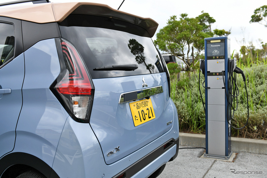 EVの電費の試験法を設定へ（写真は三菱 eKクロスEV）