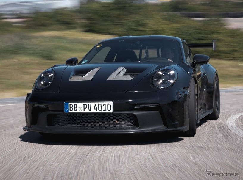 ポルシェ 911 GT3 RS 新型のプロトタイプ