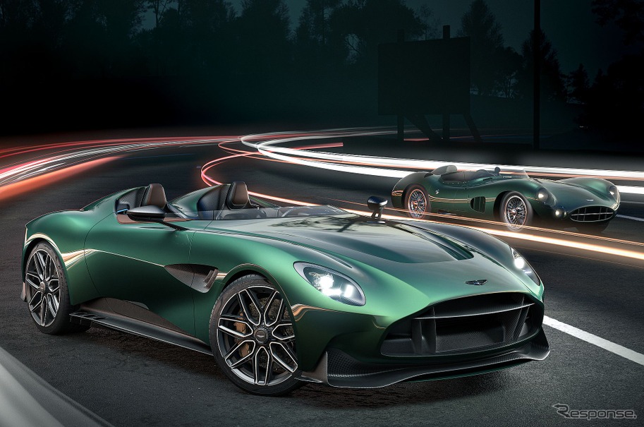 アストンマーティン DBR22（手前）と DBR1