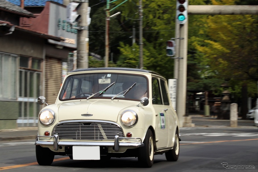 ミニ（クラシックカーフェスティバルin桐生にて）