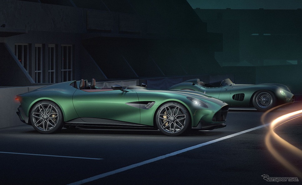 アストンマーティン DBR22（手前）と DBR1