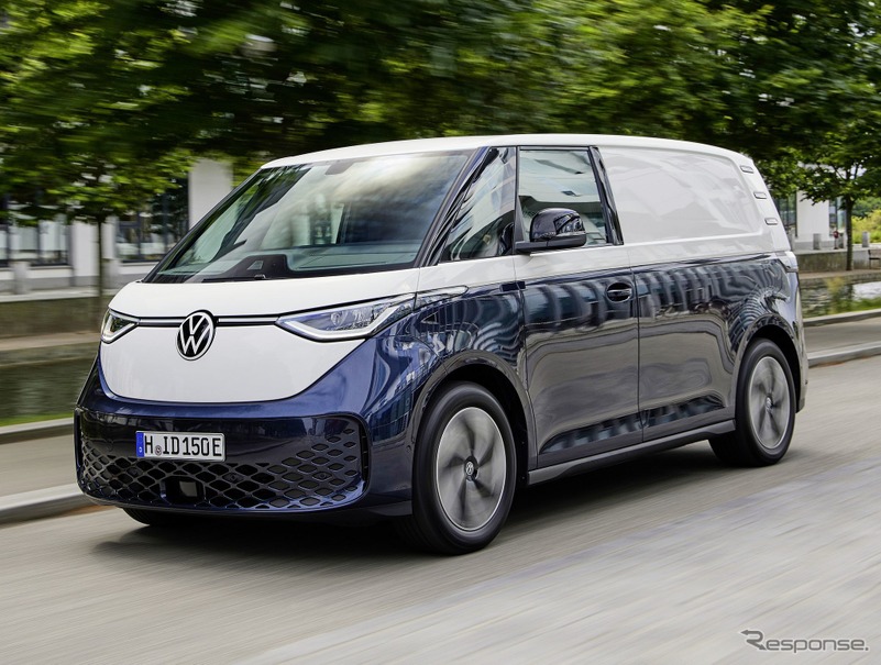 VW『ID. Buzz』に商用モデル、航続424km…欧州納車は今秋開始へ