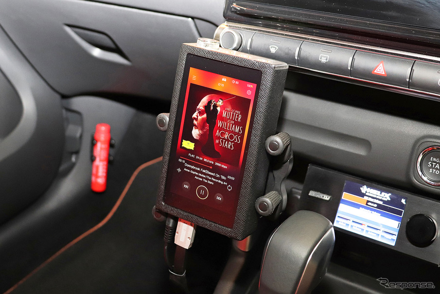 「DAP」が搭載されたオーディオカーの一例（製作ショップ：ルロワ ＜愛知県＞）。