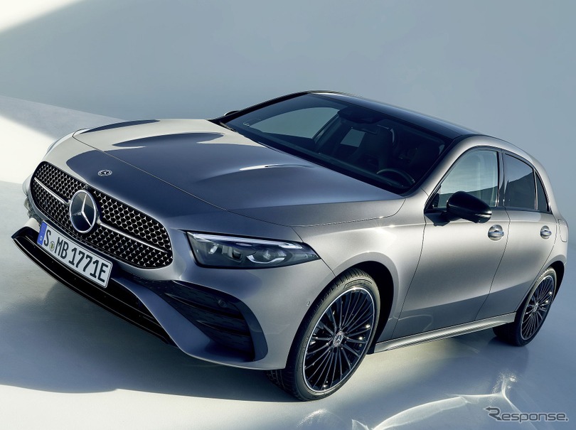 メルセデスベンツ Aクラス 改良新型の「A250e」