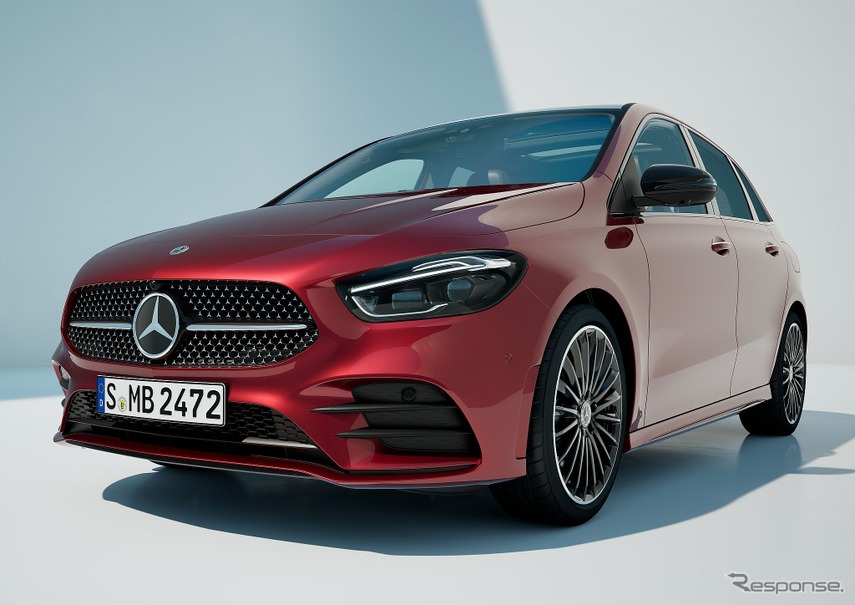 メルセデスベンツ Bクラス 改良新型の「B250e」