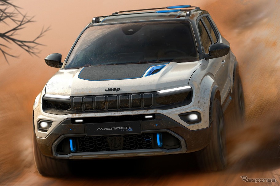 ジープ・アベンジャー 4x4 コンセプト