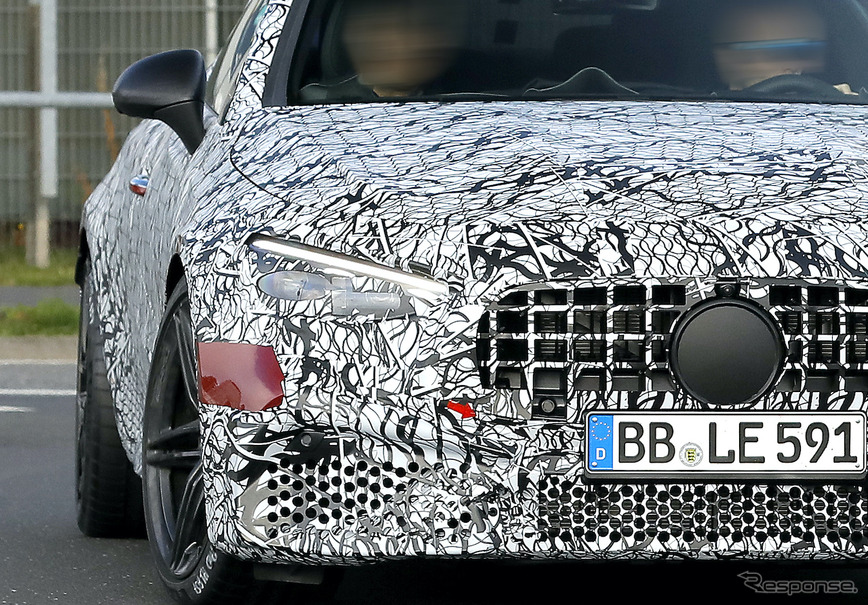 メルセデスAMG CLE 63 Sクーペ プロトタイプ（スクープ写真）