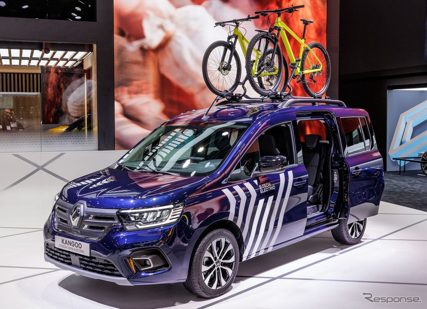ルノー・カングー 新型のEV「E-TECH エレクトリック」（パリモーターショー2022）