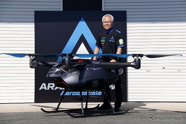 Hayabusa」を作った男、1000ccエンジン搭載ドローンを開発…航続6 Hayabusa」を作った男、1000ccエンジン搭載ドローンを開発…航続6