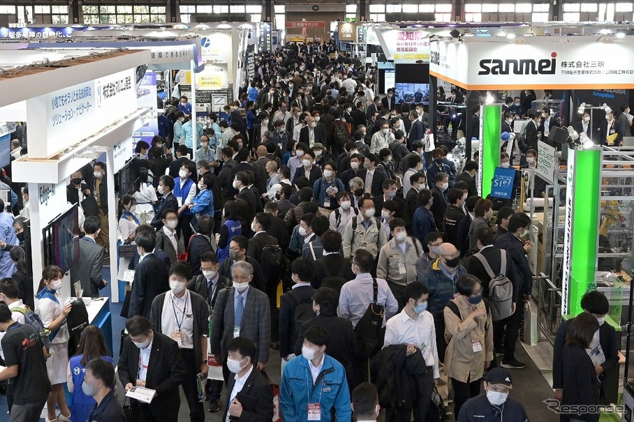 名古屋オートモーティブワールド、前回（2021年）の会場風景