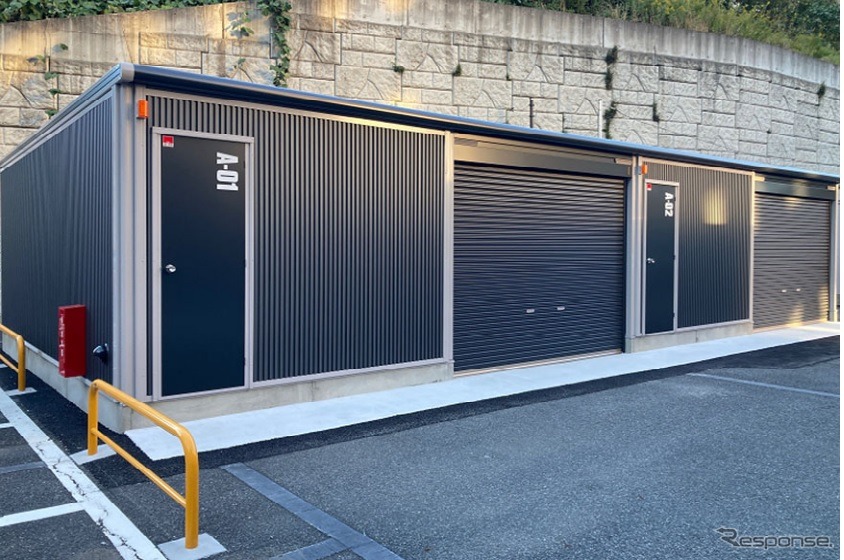 実証実験を実施するD-Parking取手駅前第1