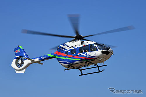 川崎重工の最新型ヘリコプター H145//BK117 D-3