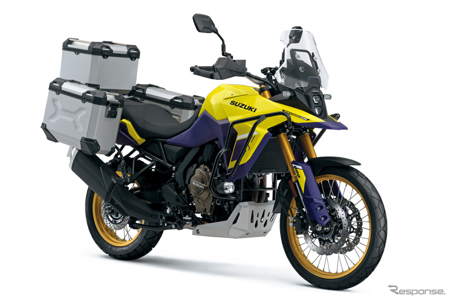 新型V-STROM 800DE（用品装着車）