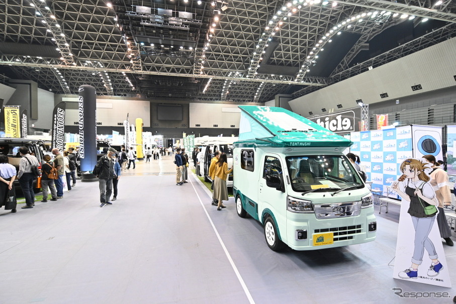 福岡キャンピングカーショー2022の会場