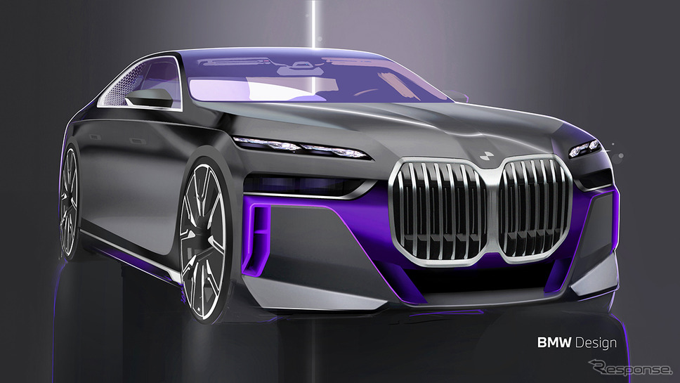 BMW 7シリーズ（デザインスケッチ）