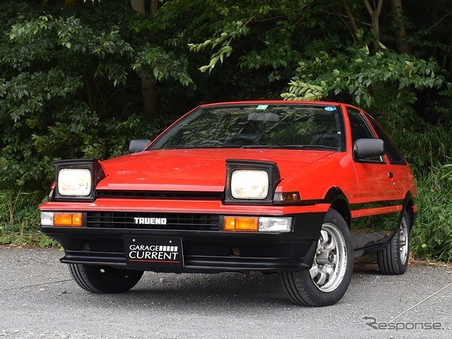 トヨタ スプリンタートレノ 1.6 GTV（1986年・参考画像）