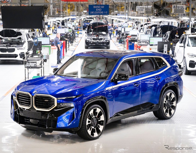 BMWの米国スパータンバーグ工場で生産が開始された XM