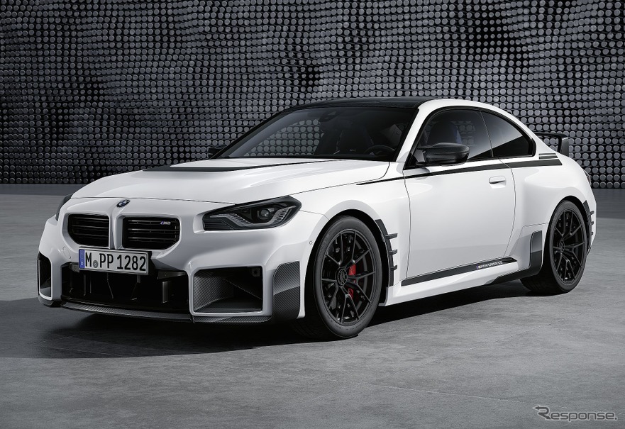 BMW『M2』新型、さらなるスポーツ性を追求…「Mパフォーマンスパーツ ...