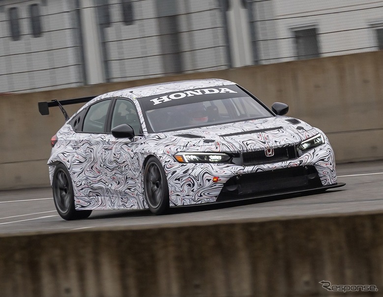 ホンダ・シビック・タイプR TCR 新型のプロトタイプ