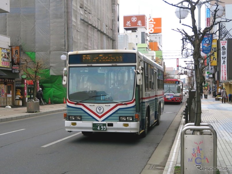 八戸市の中心市街地