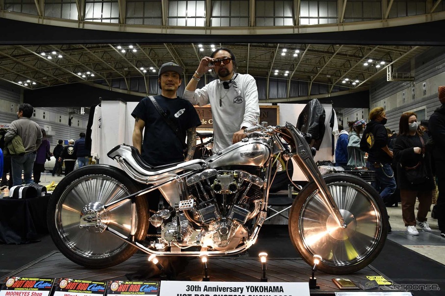 Best of Show Motorcycleに輝いたCUSTOM WORKS ZON。