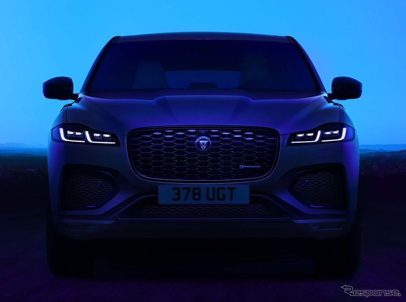 ジャガー F-PACE の2024年モデル（欧州仕様）