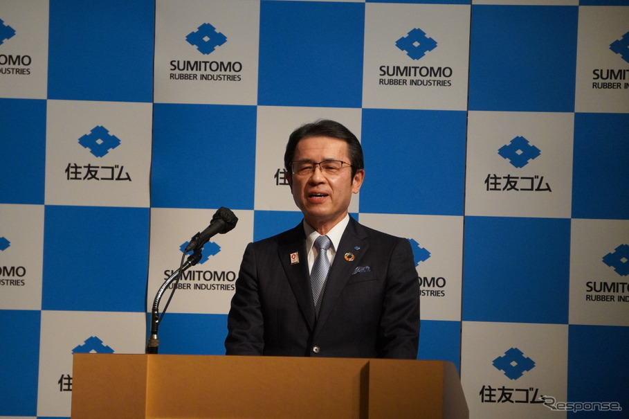 住友ゴム工業の山本悟社長