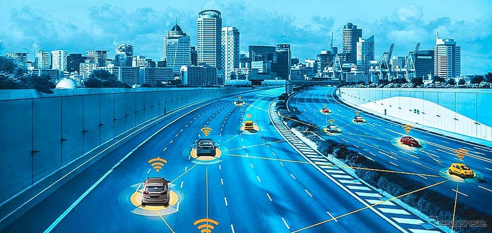 ZFとHexagonが共同開発した自動運転向け高精度衛星ナビゲーションのイメージ