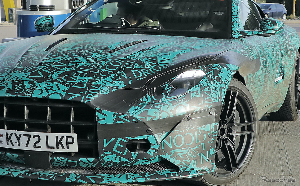 アストンマーティン DB11 プロトタイプ（スクープ写真）