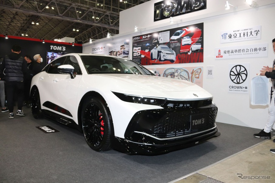 東京オートサロン2023：TOM'Sと大学生の取り組み