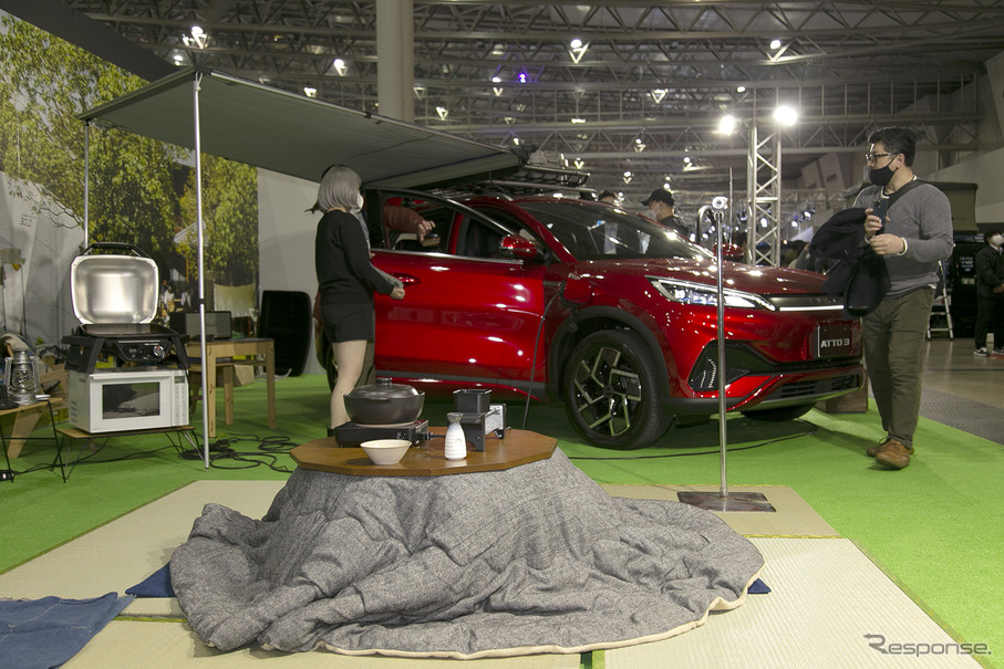 BYD ATTO 3（東京アウトドアショー2023）