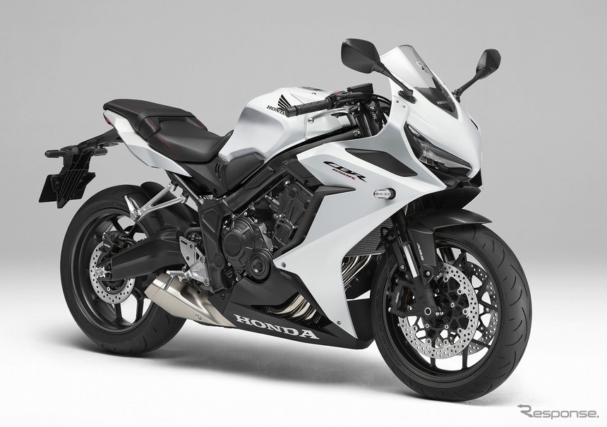 ホンダCBR650R（パールグレアホワイト）