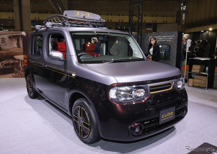 日産 キューブ リフレッシュ＆レトロコンセプト（東京オートサロン2023）