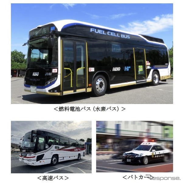 主な展示車両（予定）
