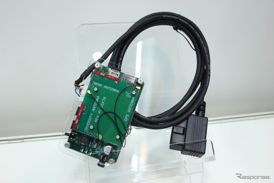 ツールプラネットがオートモーティブワールド2023に参考出品した「TPM-LTE」（プロトタイプ）