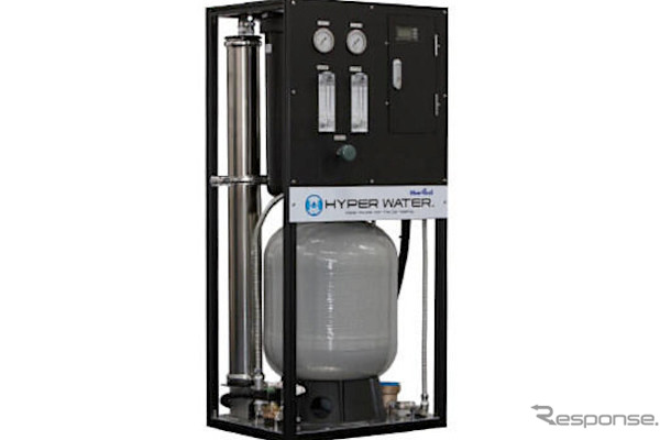 洗車の常識を変える？ マーフィードの“超純水洗車専用浄水ユニット