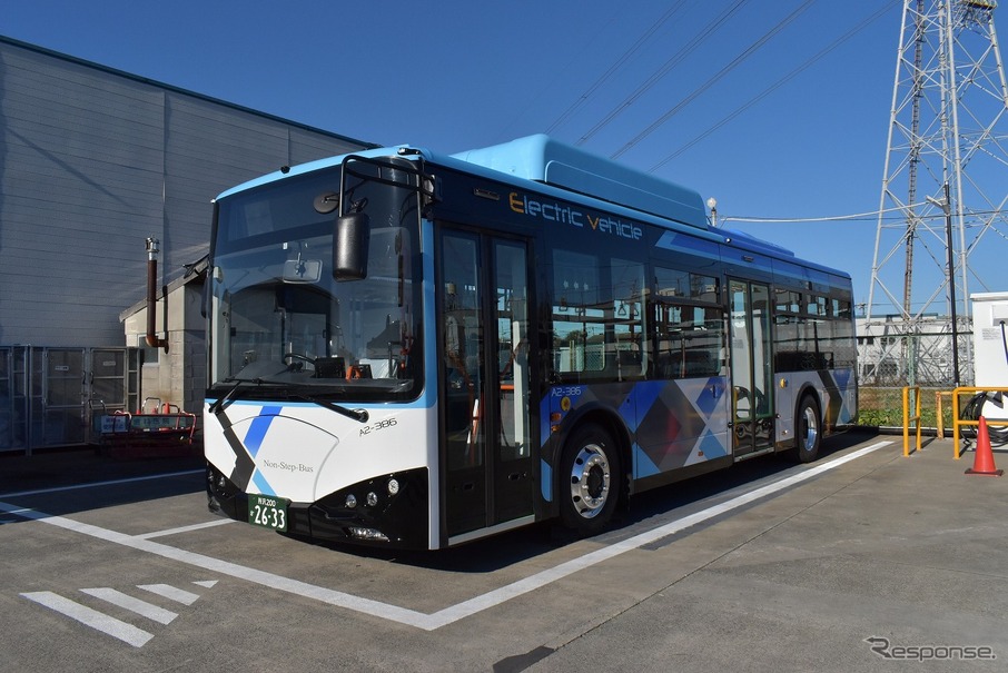 主に清瀬駅北口～けやき通り～旭が丘団地を走る路線バスとして導入されたK8