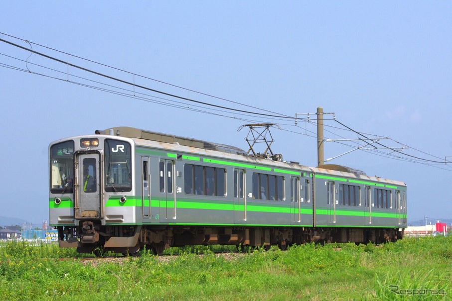新潟時代のE127系。
