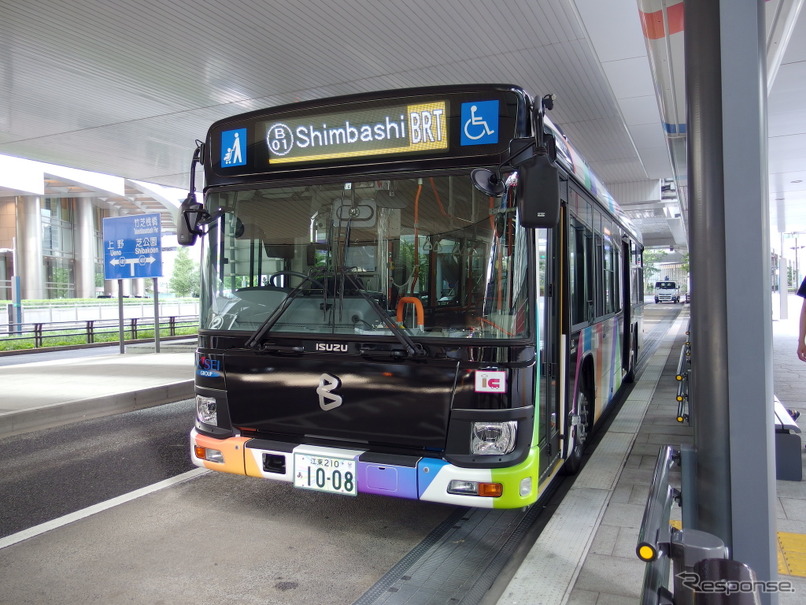 東京BRT（新橋バス停）