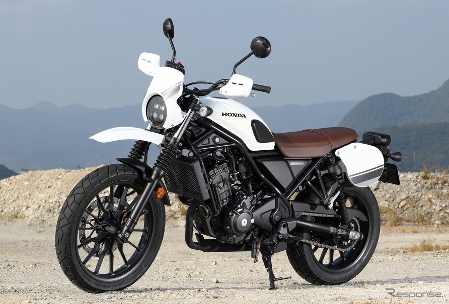 ホンダ CL250 純正アクセサリー装着車イメージ（Cross Style）